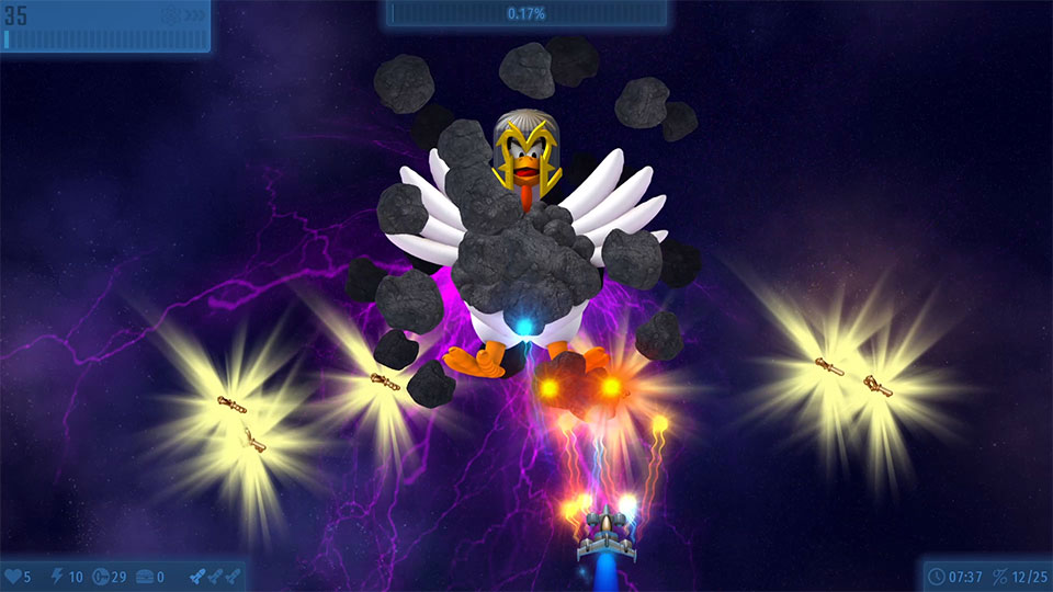 play chicken invaders free